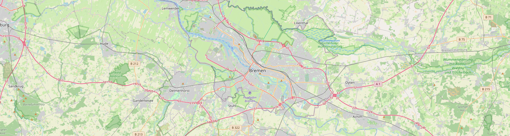 Einsatzgebiet Karte Hintergrund